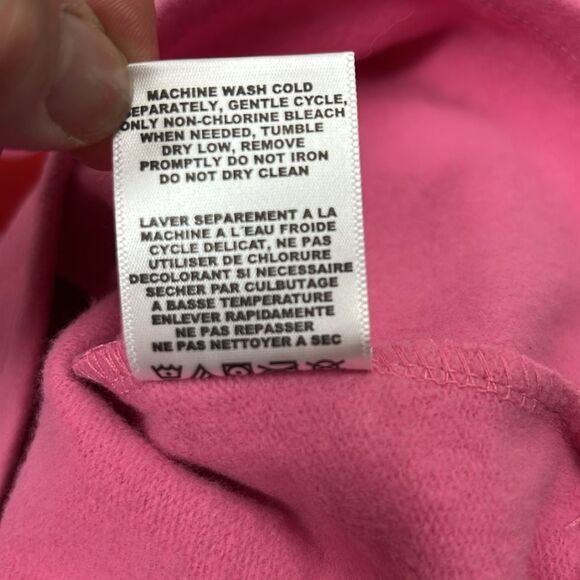 Suburban Riot Pink My Dog Sleighs cropped graphic sweatshirt NWT size small(10) - Picture 12 of 12